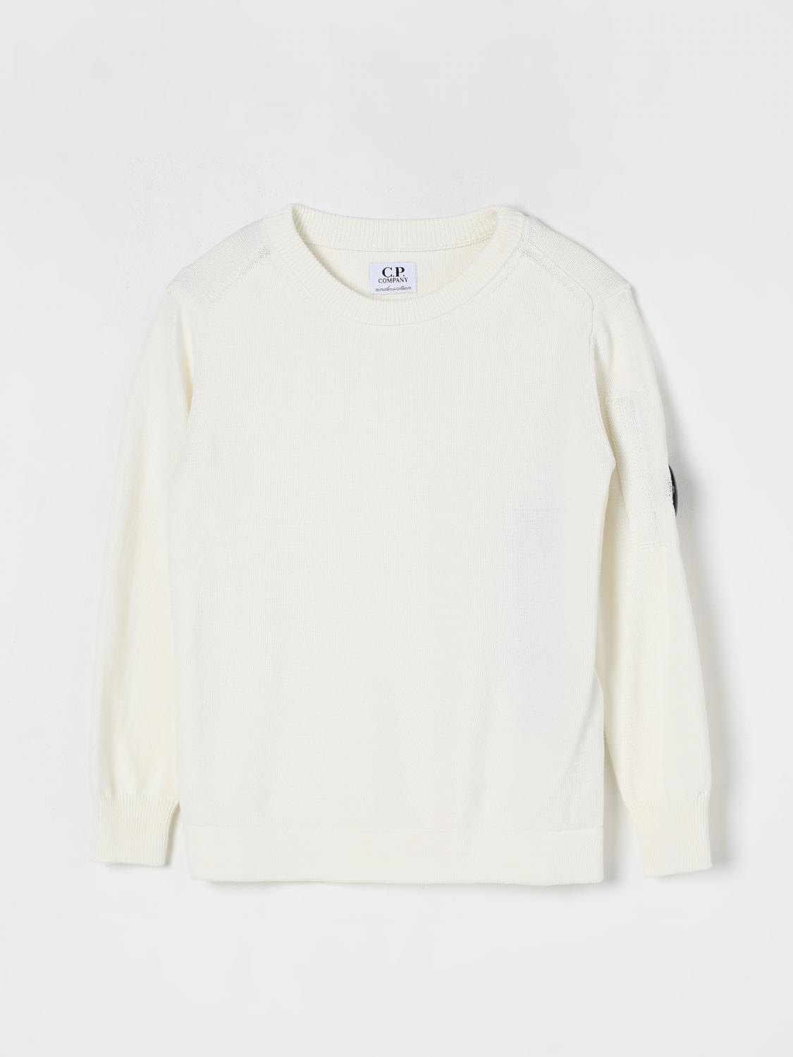 C.P. COMPANY SWEATER C. P. COMPANY KIDS COLOR WHITE G66550001