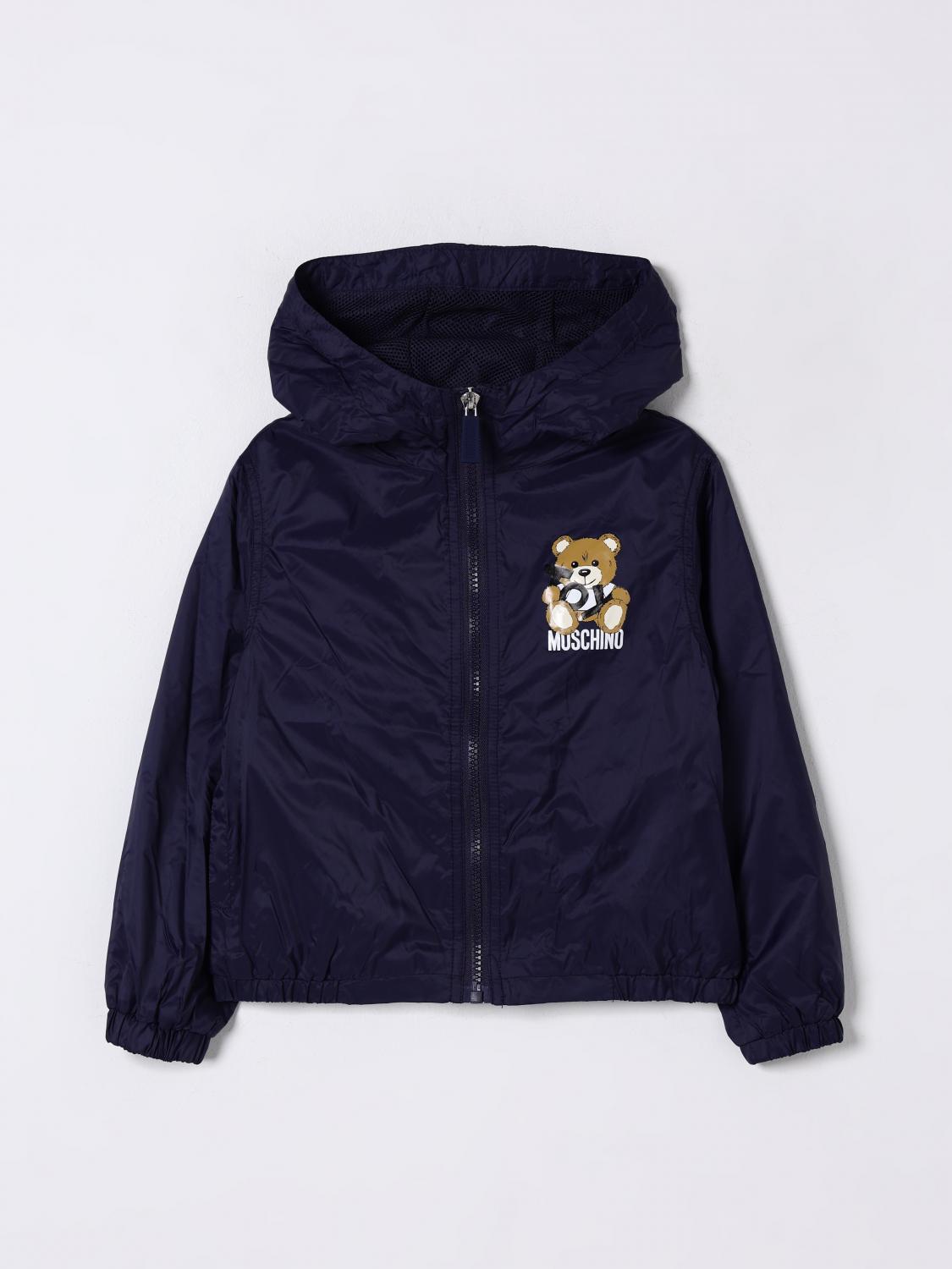 Moschino Jacket Kids Color Navy In Navy