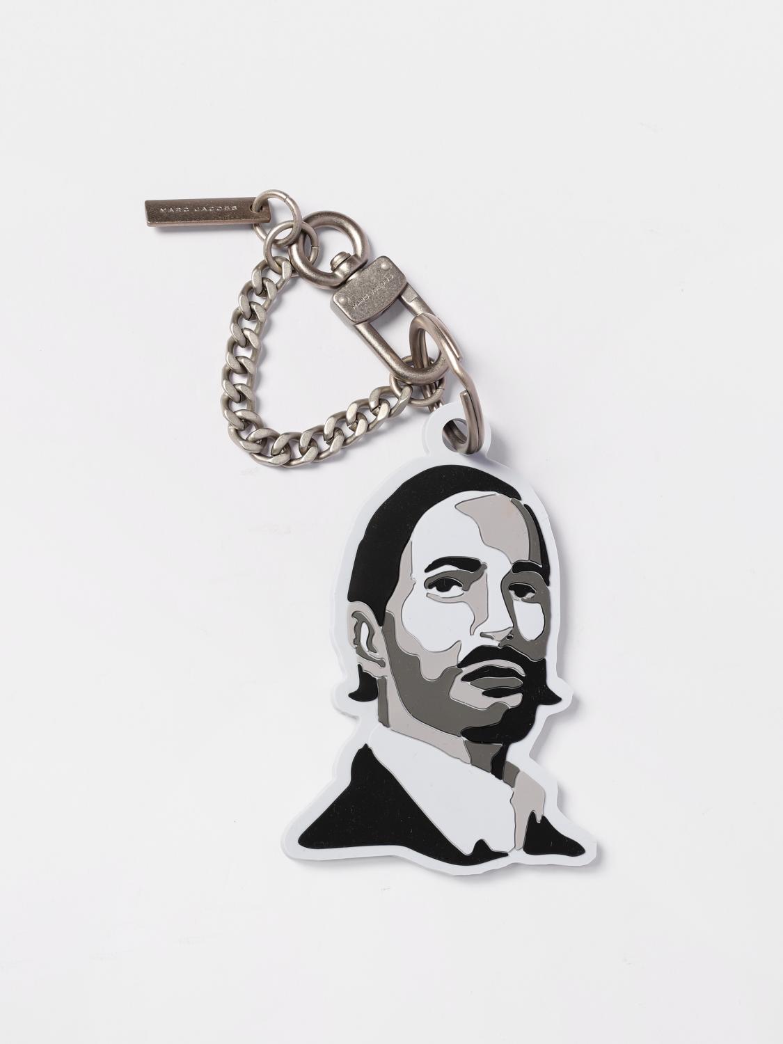 Marc Jacobs Key Chain Woman Color Black In Black