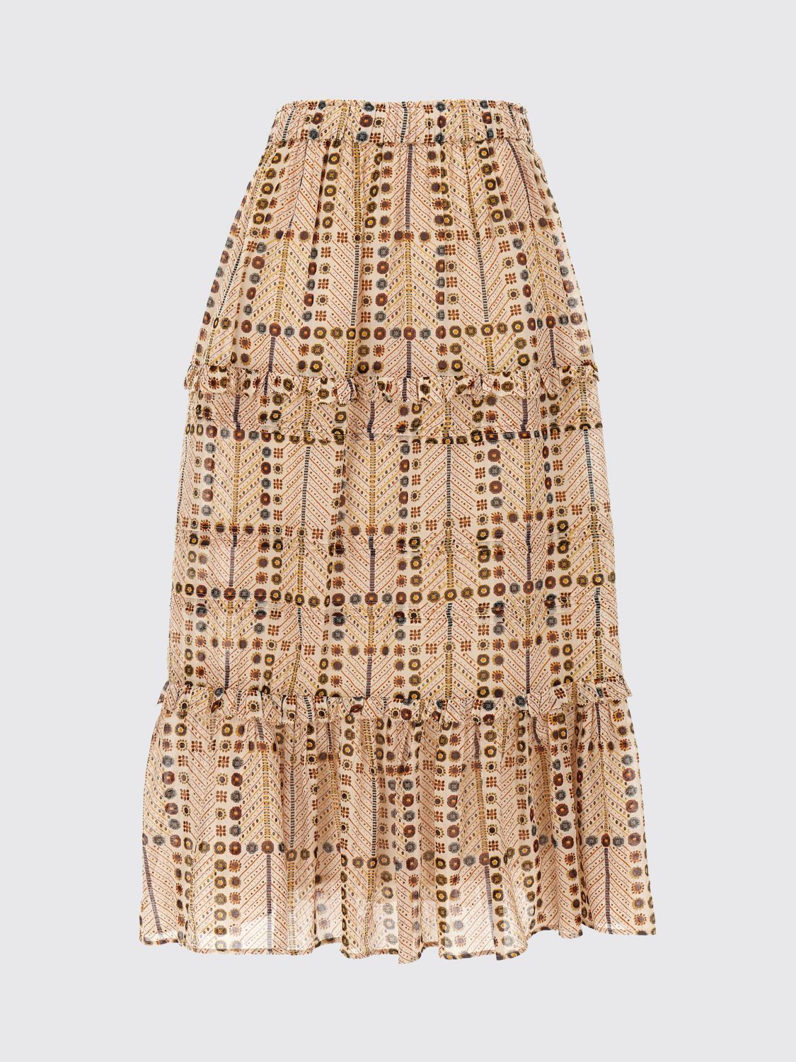 Isabel Marant ISABEL MARANT ETOILE Skirt Woman color Beige　ISABEL MARANT ETOILE スカート レディース カラー ベージュ