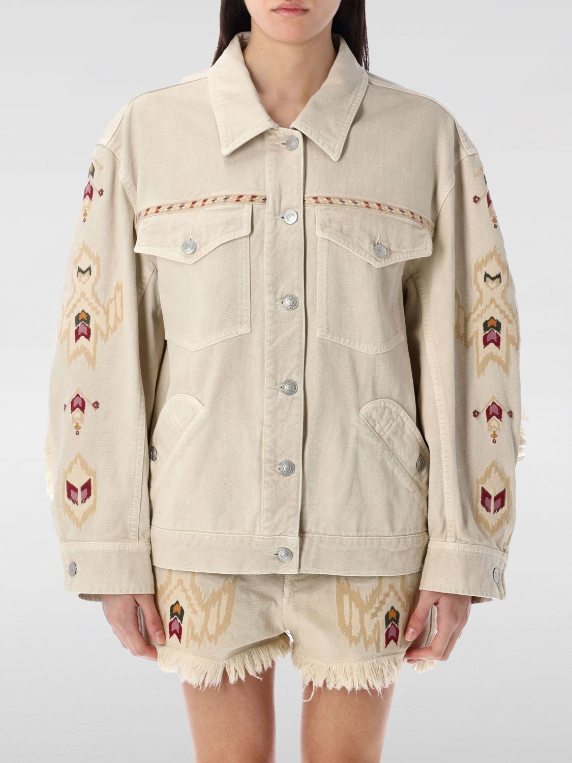 Isabel Marant Étoile Manona-gb-36f Nd Isabel Marant Etoile Female In Beige