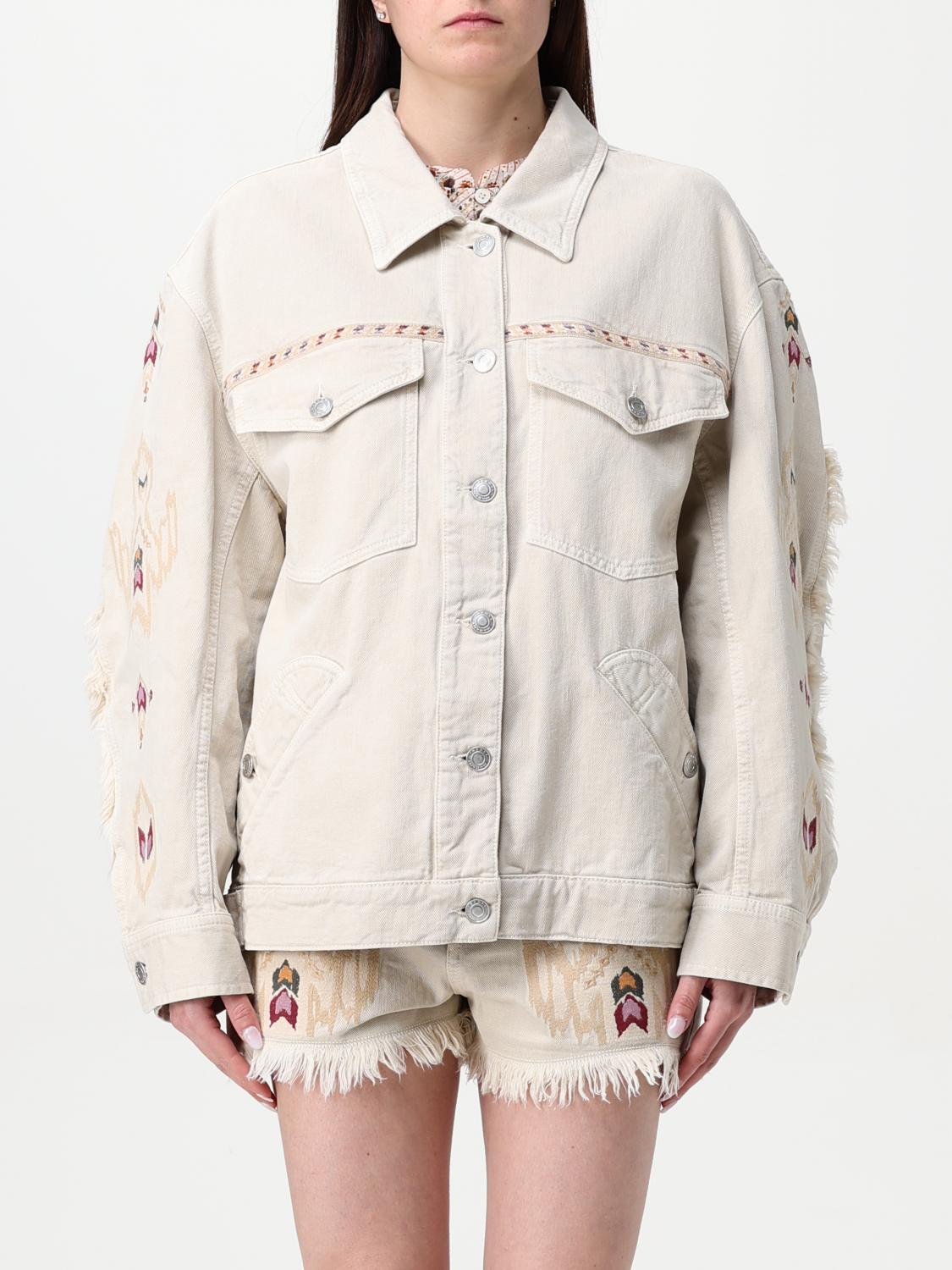 Isabel Marant Étoile Jacket Isabel Marant Etoile Woman Color Ecru In Ecru