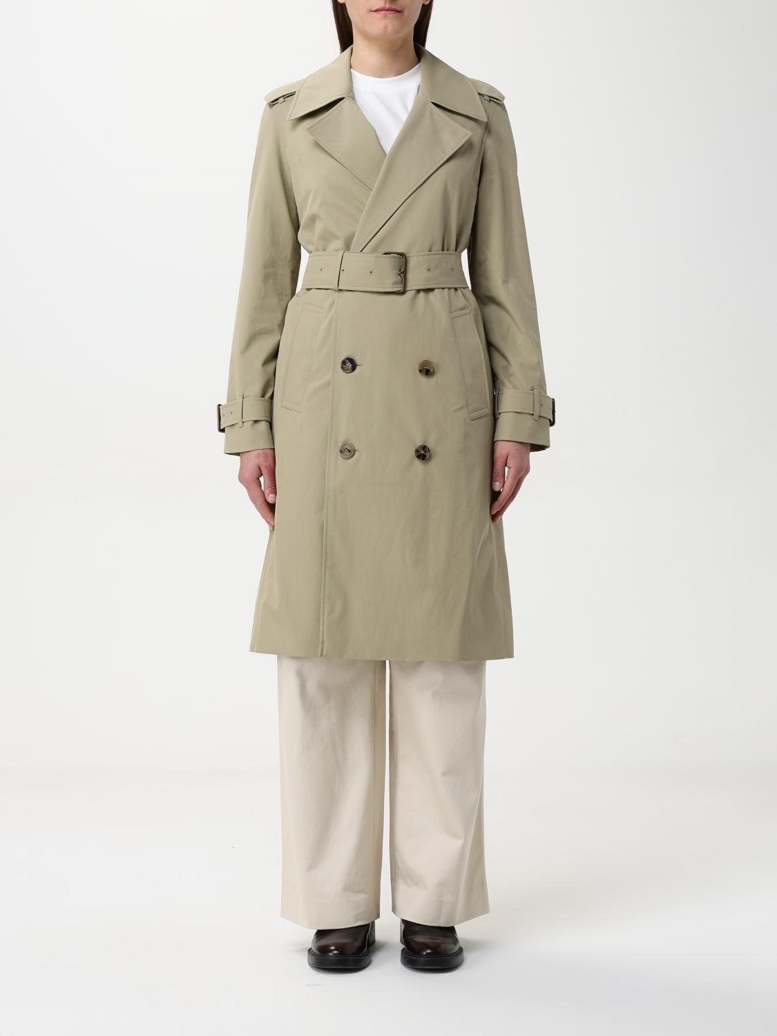 Burberry Timeless Beige Trench Coat With Double-breasted Design In Beige