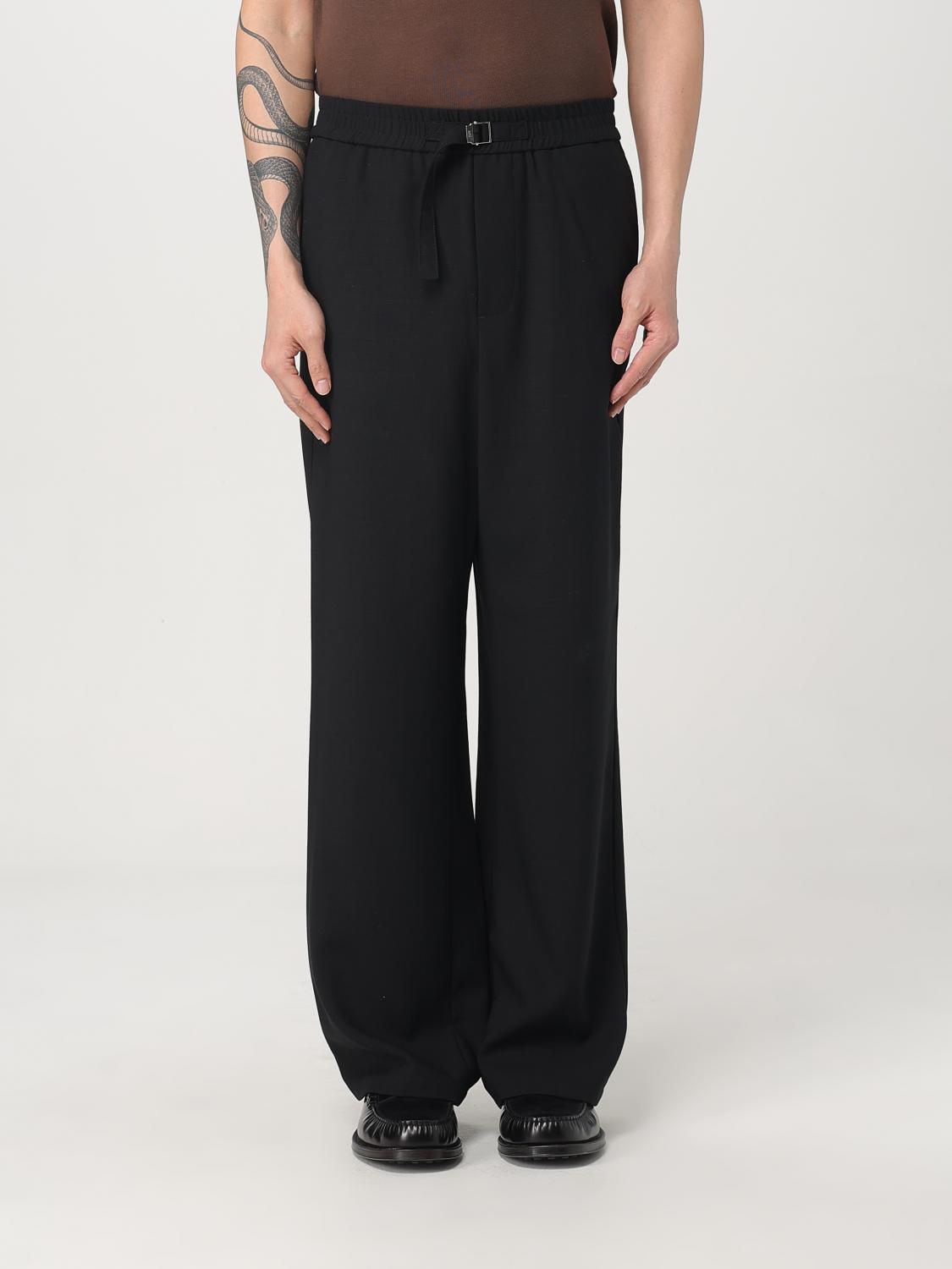 Shop Ami Alexandre Mattiussi Pants Ami Paris Men Color Black