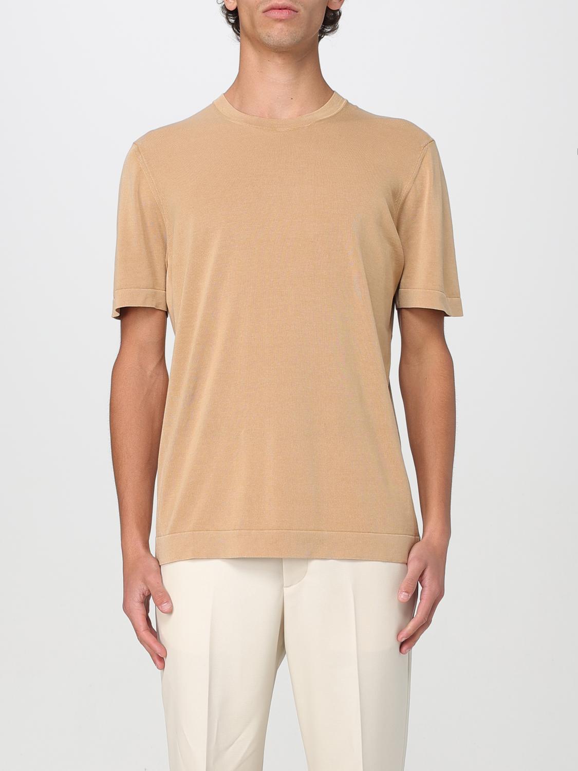 Drumohr T-shirt  Men Color Brown In Brown