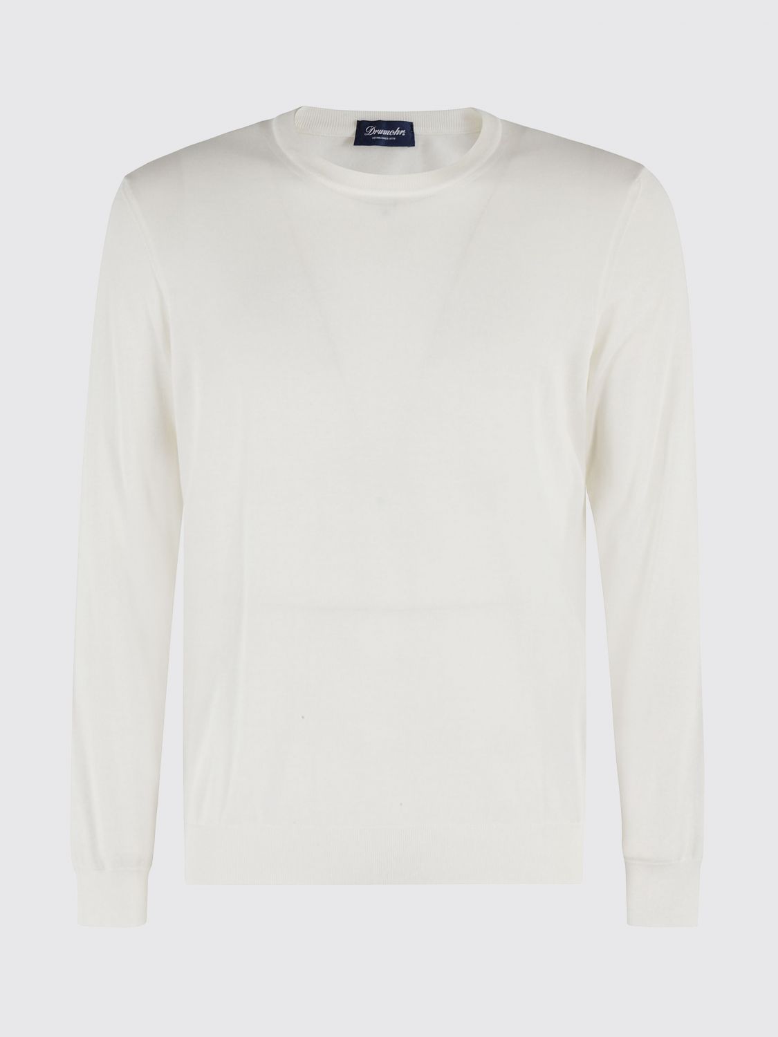 Drumohr Polo Shirt Men Color Milk In White