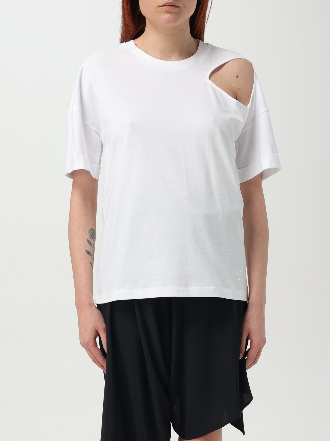 FEDERICA TOSI T-SHIRT FEDERICA TOSI WOMAN COLOR WHITE G66780001
