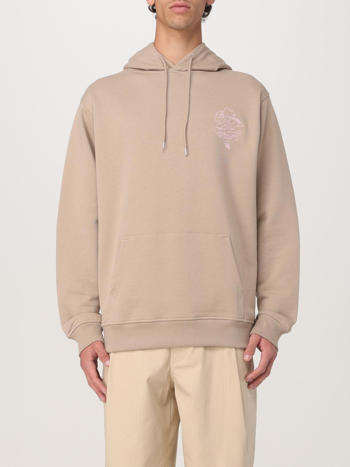 Drôle De Monsieur Sweatshirt Men Color Beige In Beige