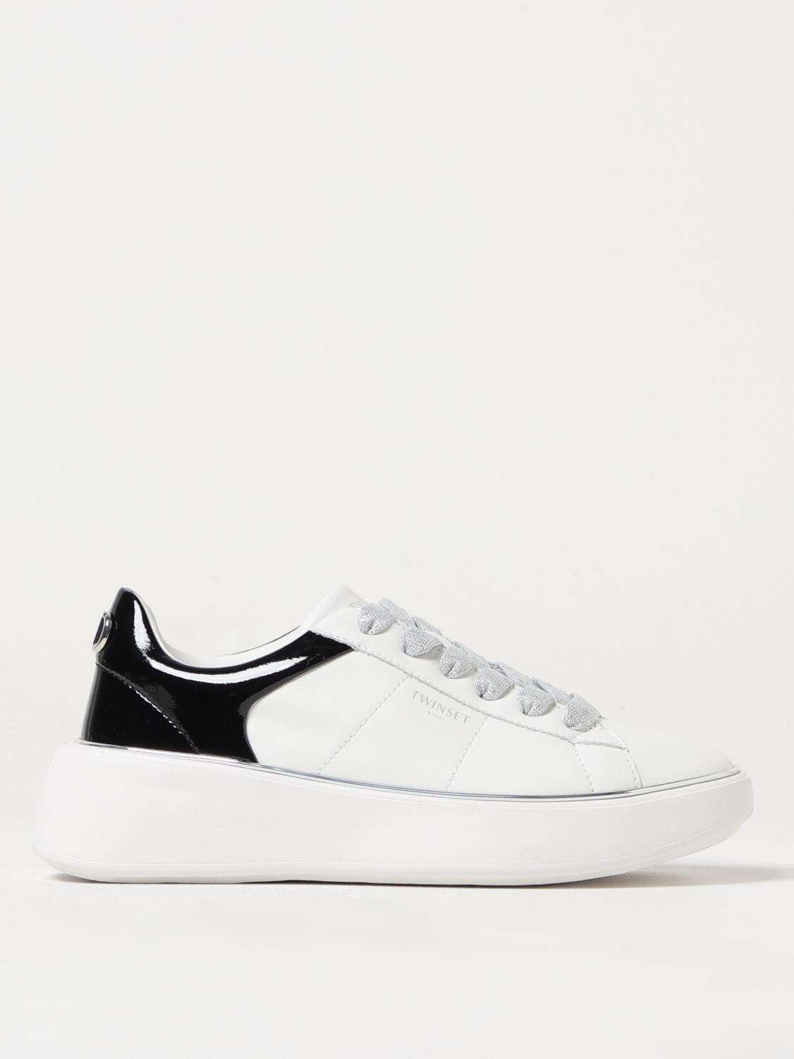 Shop Twinset Sneakers Woman Color White 1