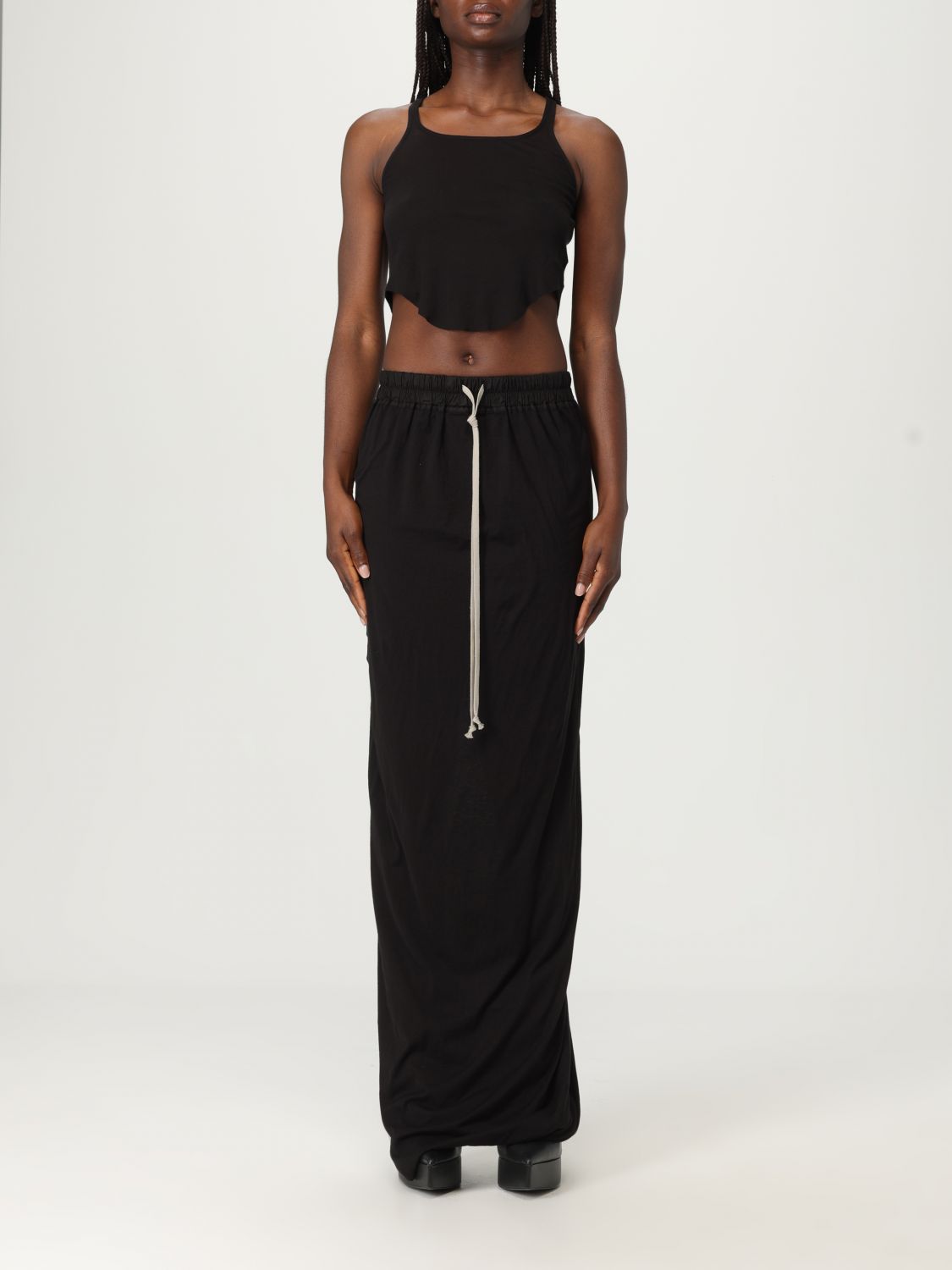 Shop Rick Owens Drkshdw Top Woman Color Black