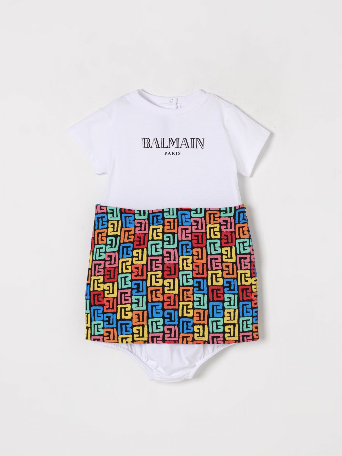 BALMAIN ROMPER BALMAIN KIDS COLOR MULTICOLOR G66982005