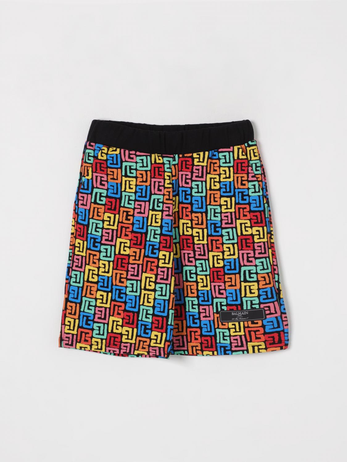 BALMAIN SHORTS BALMAIN KIDS COLOR MULTICOLOR G67002005