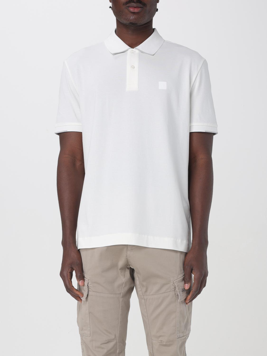 C.p. Company Polo Shirt C. P. Company Men Color White In White