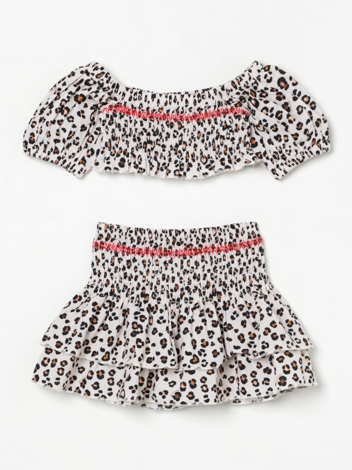 Monnalisa Strandset Mit Animal-print