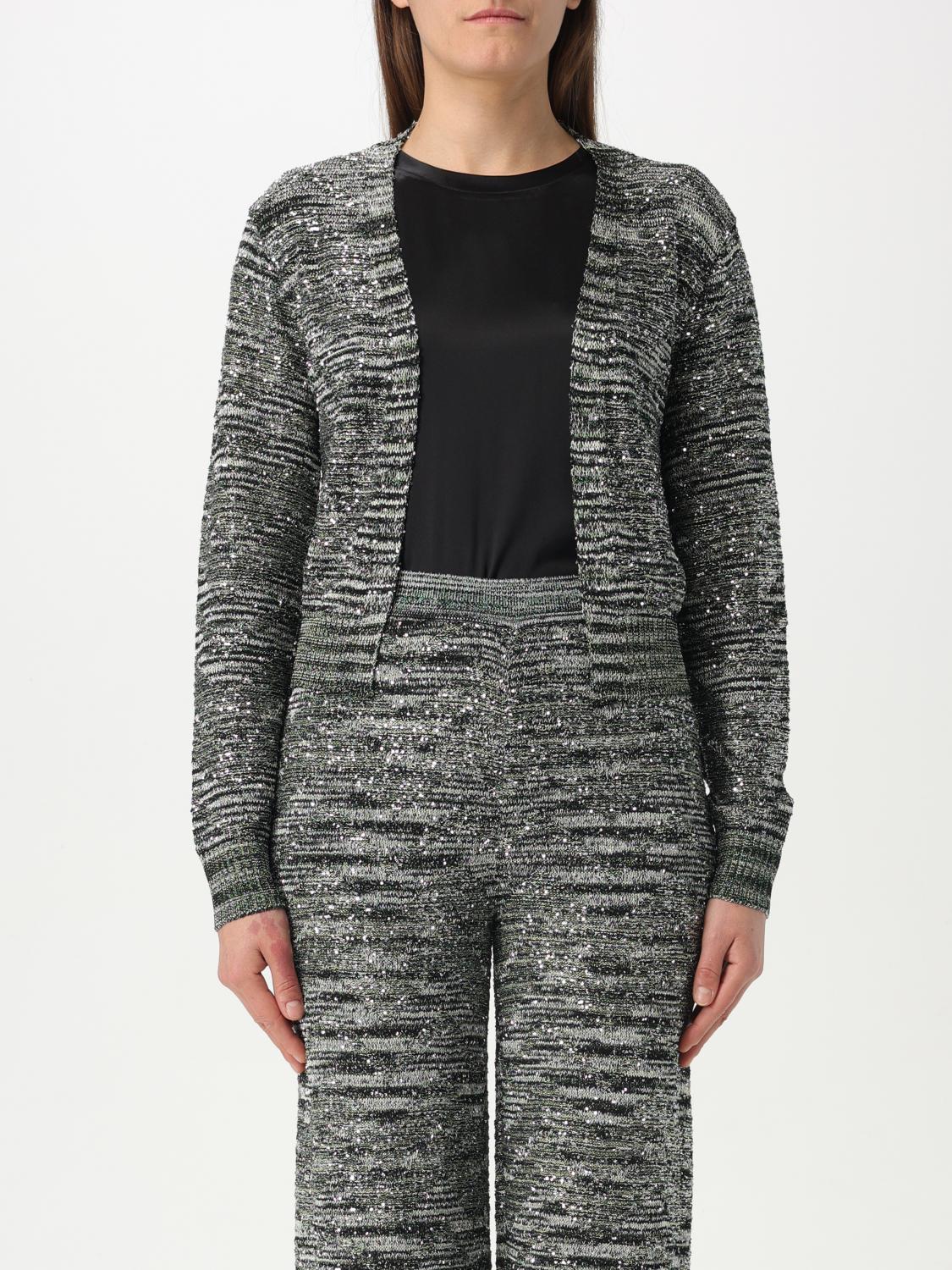 Shop Missoni Cardigan Woman Color Green