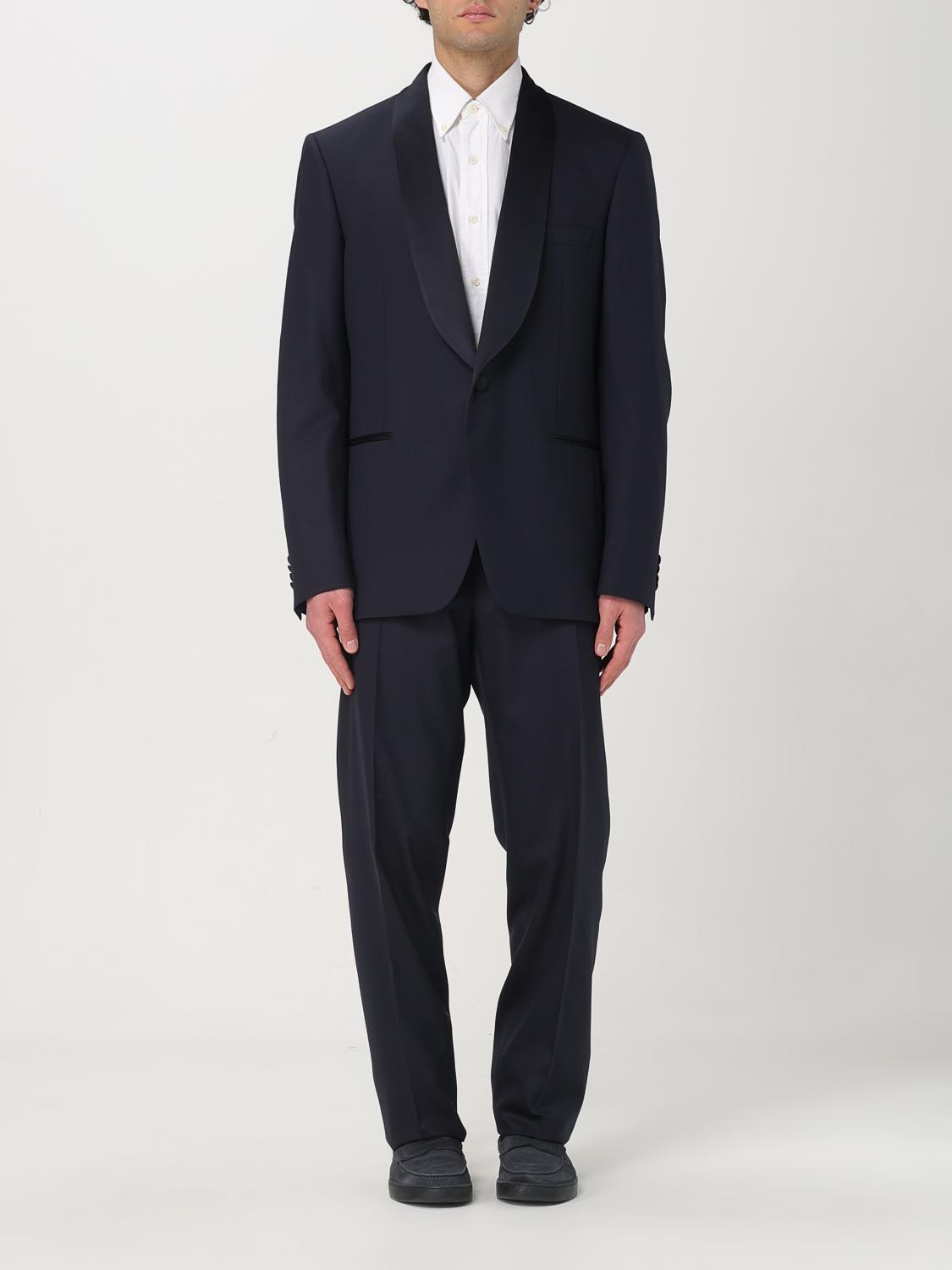Lardini Suit Men Color Blue In Blue