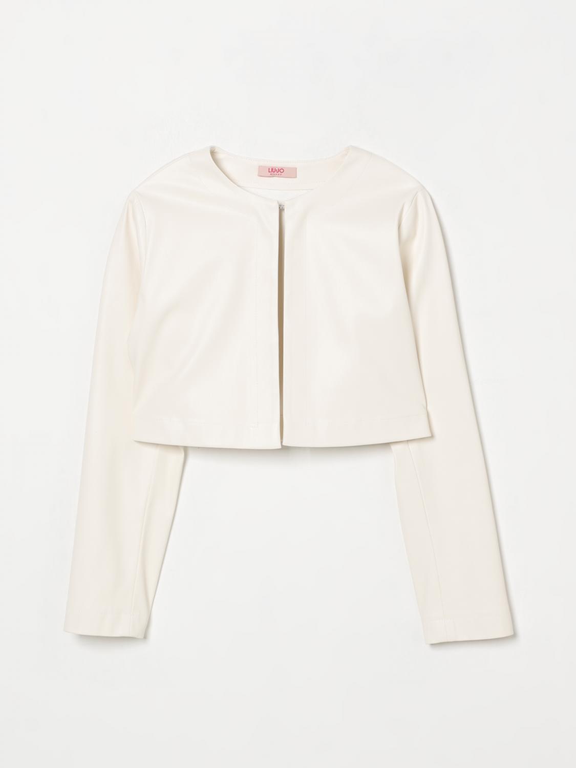 LIU •JO BLAZER LIU JO KIDS COLOR WHITE G67217001