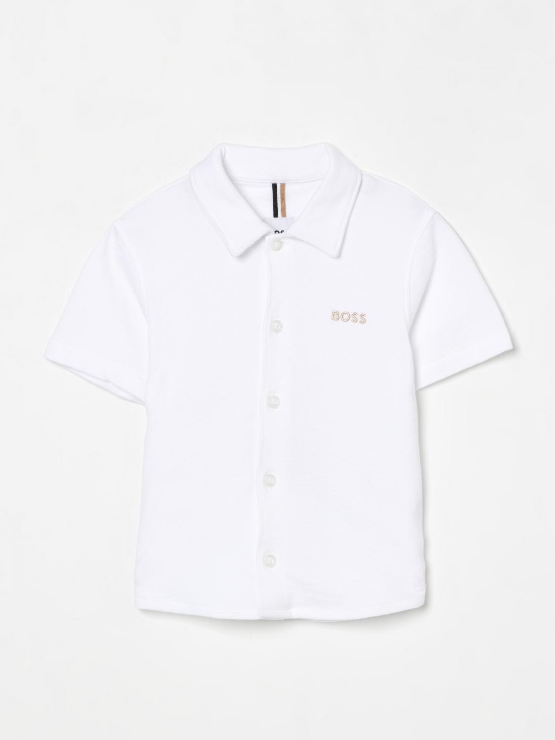 Hugo Boss Hemd Boss Kinder Farbe Weiss In Weiss