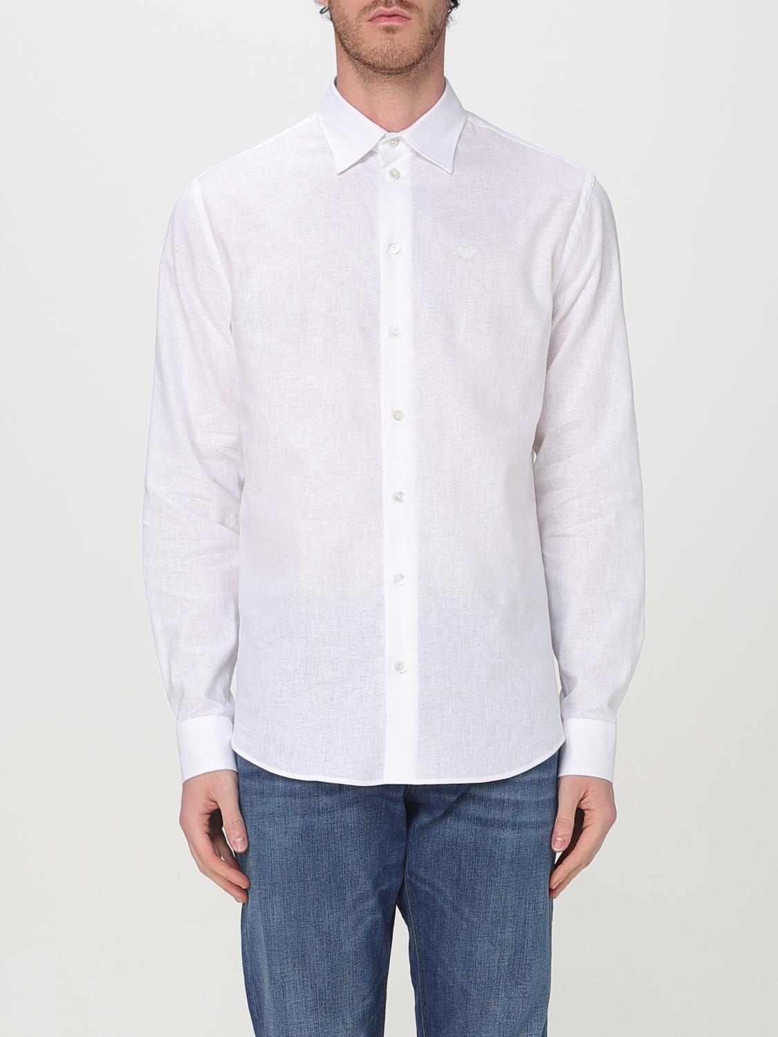 Emporio Armani Shirt  Men Color White In White