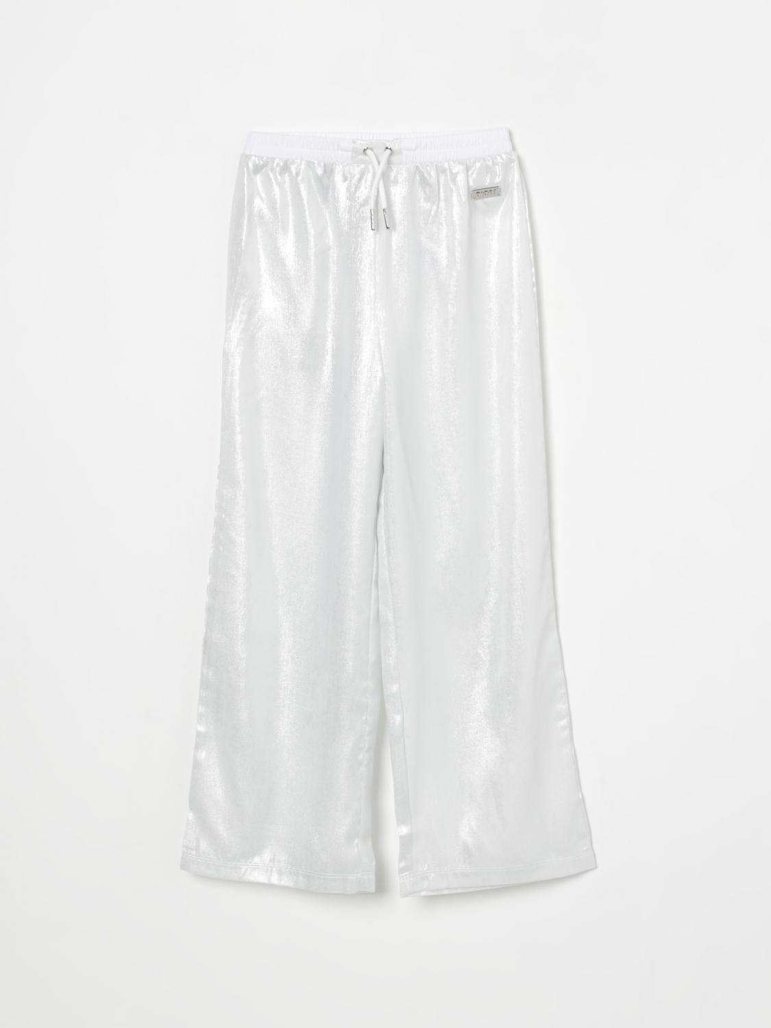 Dkny Pants Kids Color Grey In White