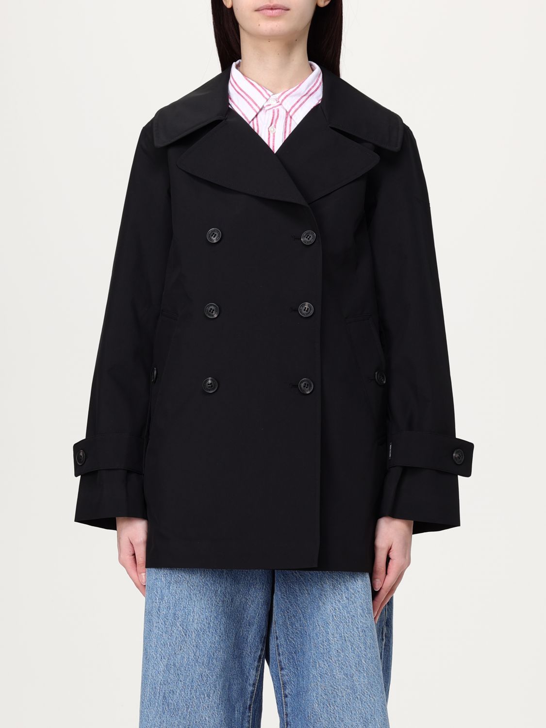 Save The Duck Trench Coat  Woman Color Black