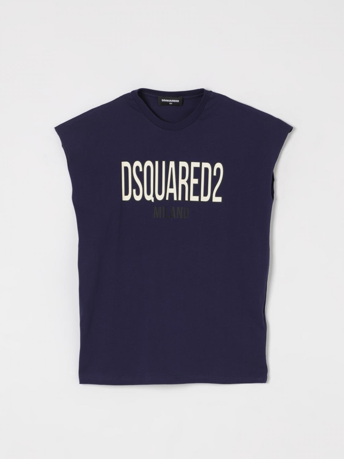 Dsquared2 T-shirt Kinder Farbe Blau In Blau