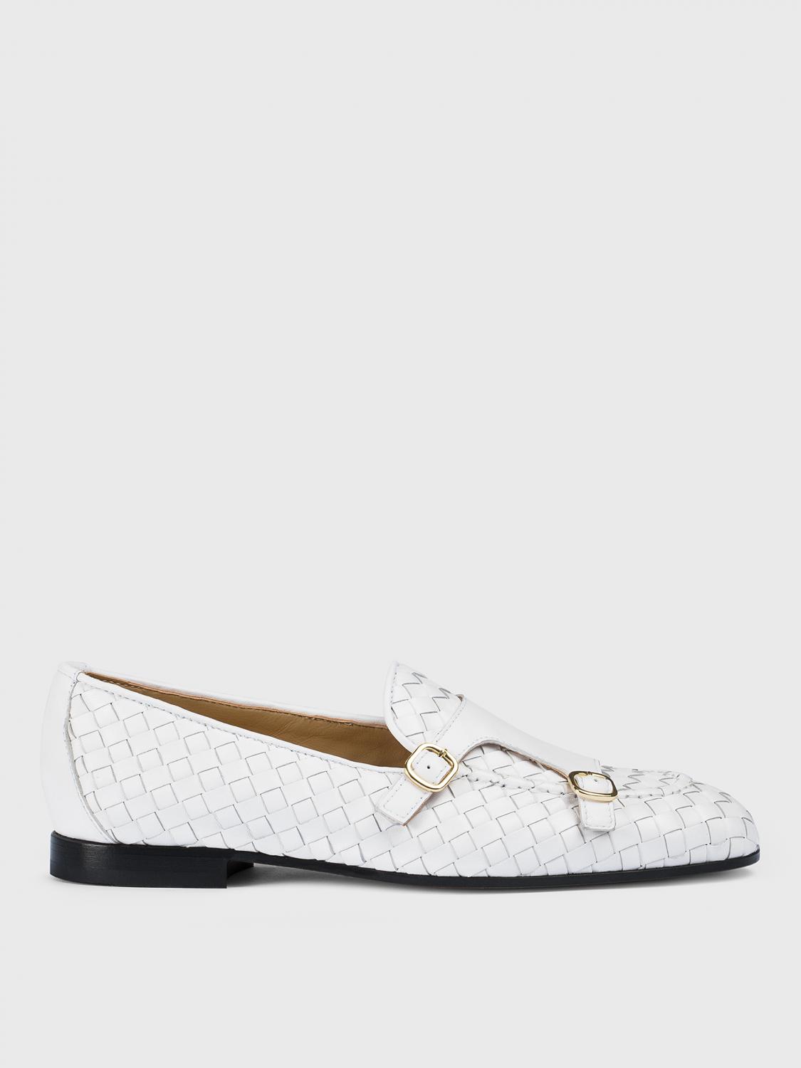 Doucal's Double-buckle Loafers In White