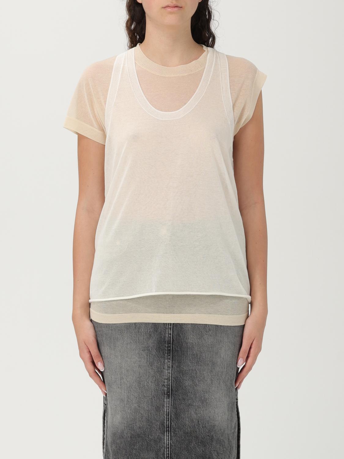 Shop Pinko T-shirt  Woman Color White
