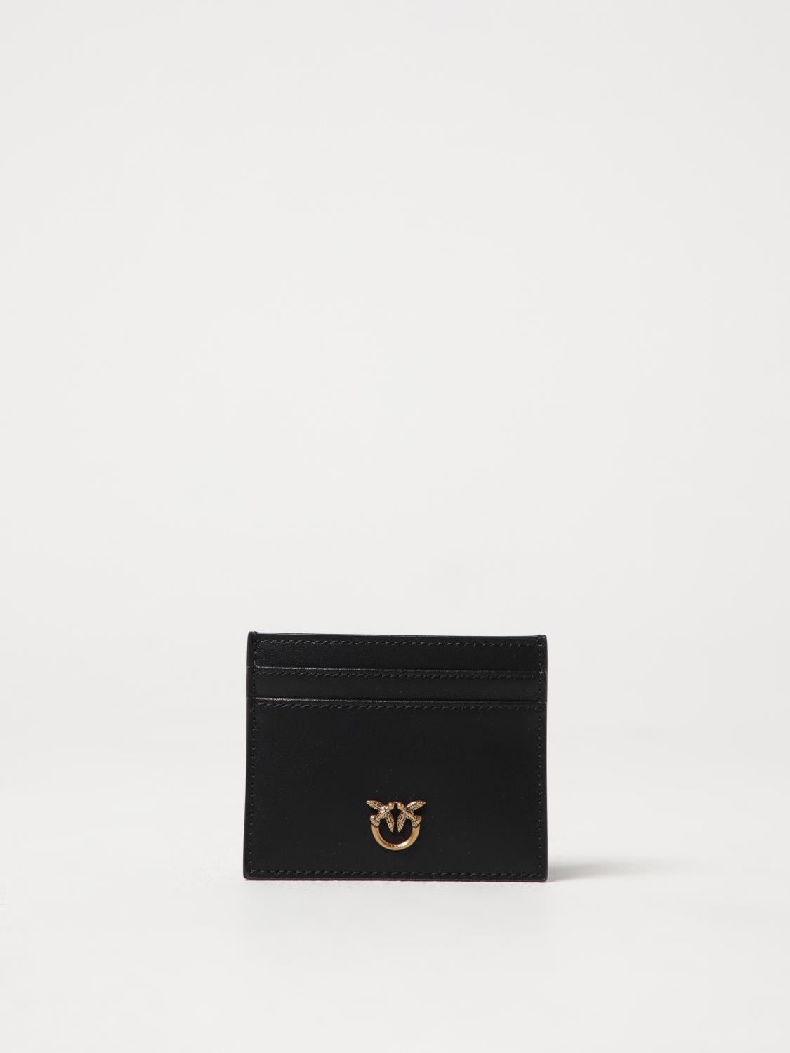 カードケース・名刺入れ Pinko Leather Card Holder Pinko Love Birds Card Holder | italist