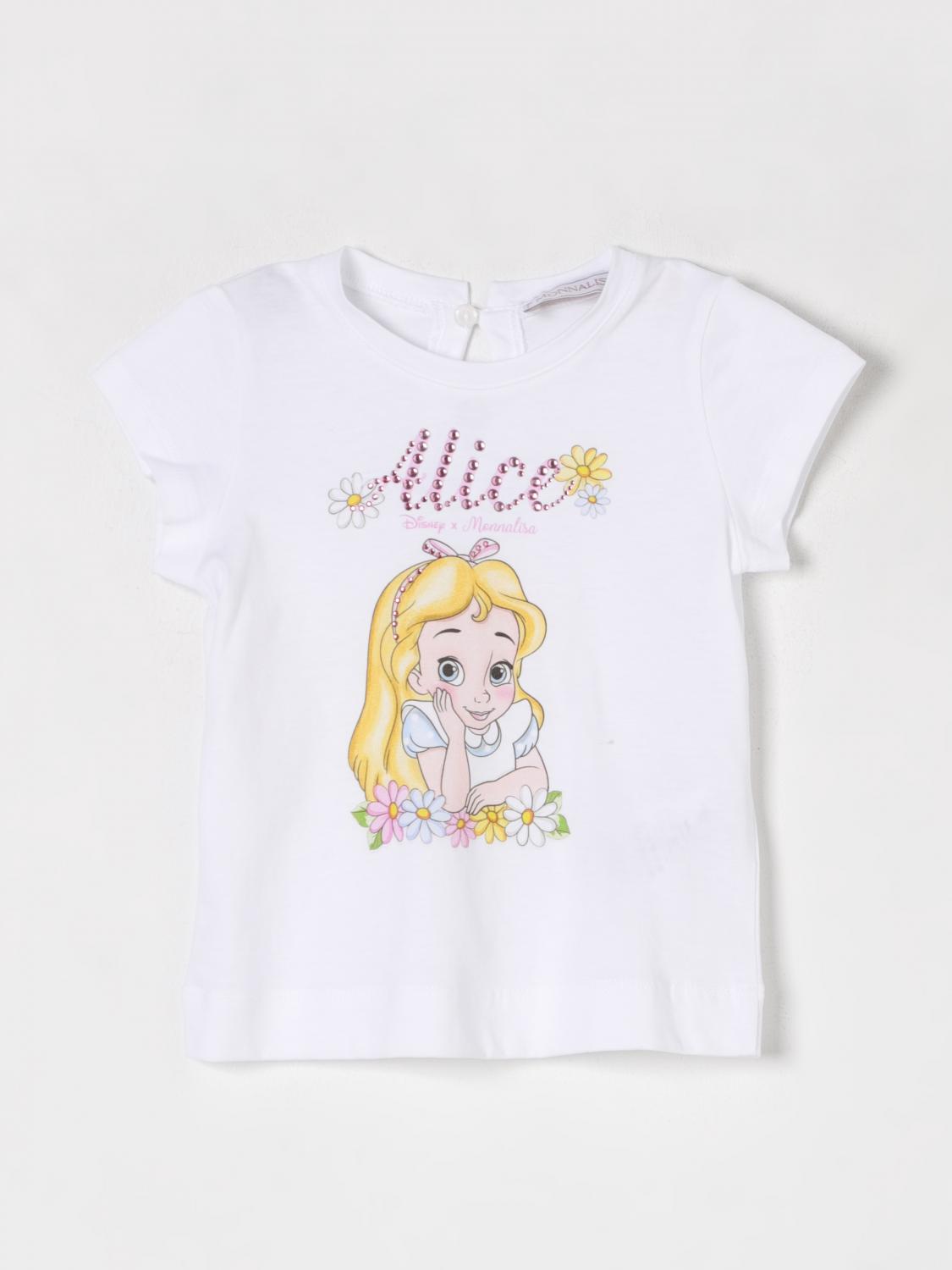 Monnalisa T-shirt  Kinder Farbe Weiss In Weiss