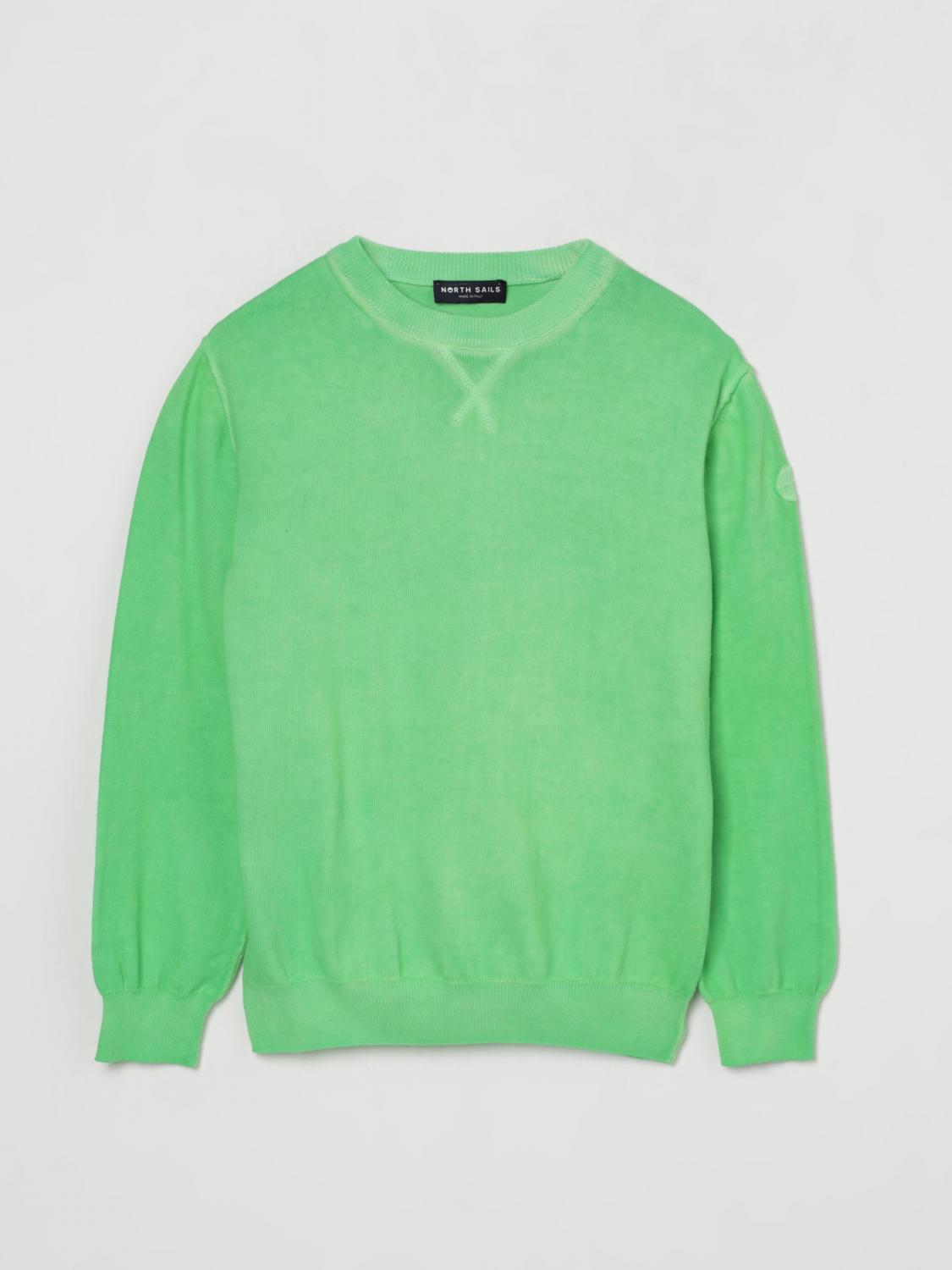 North Sails Sweater  Kids Color Green In Green