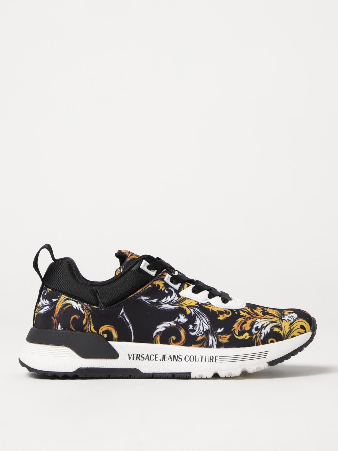 Shop Versace Jeans Couture Sneakers Men Color Black In Schwarz