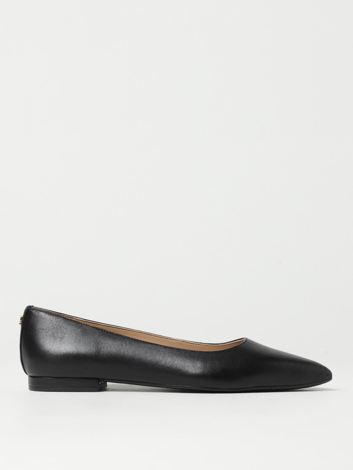 Ralph Lauren Ballet Flats Lauren Woman Color Black In Black