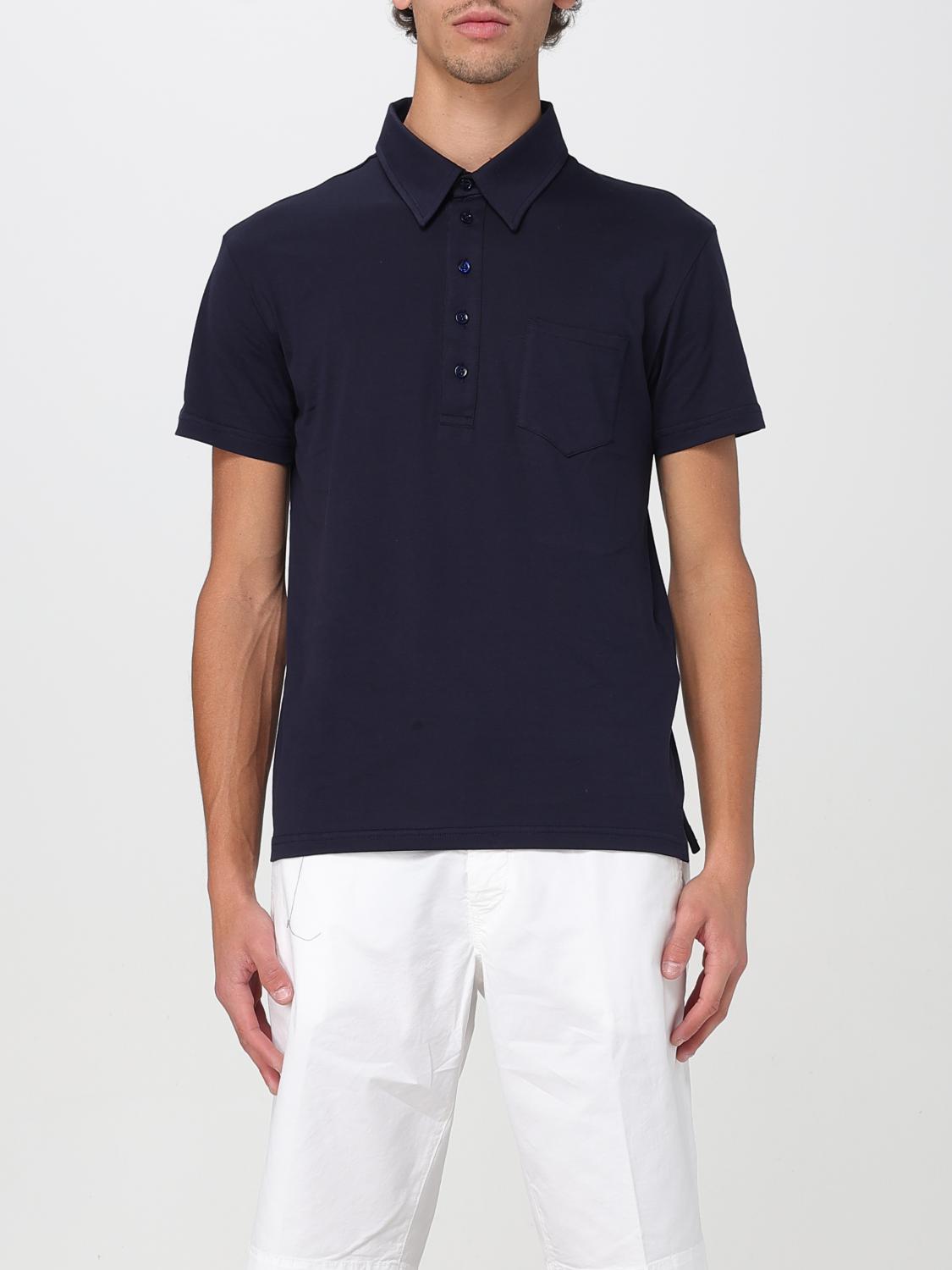 Pt Torino Polo Shirt Men Color Blue In Blue