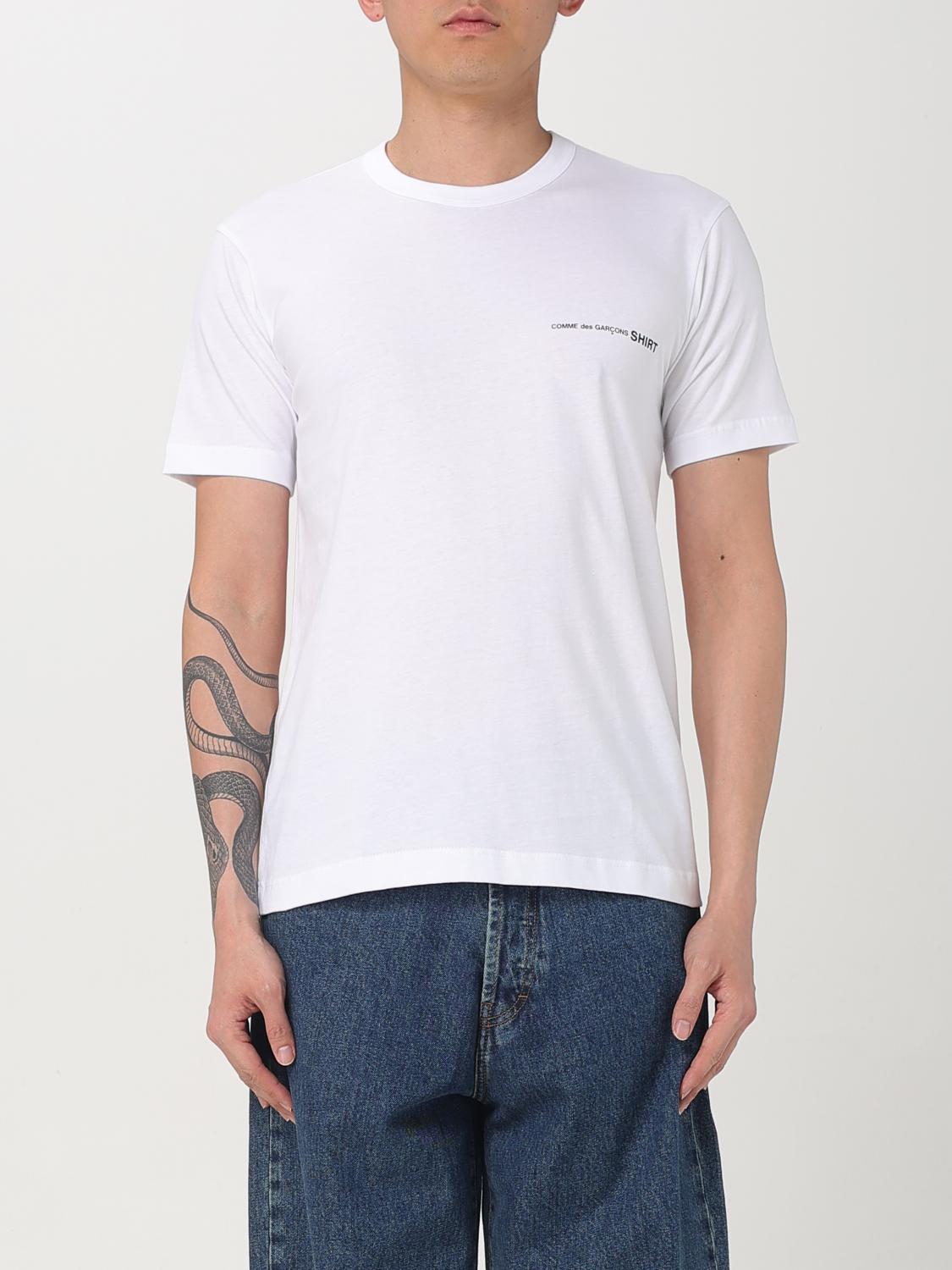 Comme Des Garçons T-shirt Comme Des Garcons Men Color White In White