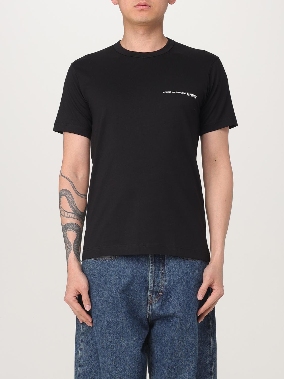 Comme Des Garçons Crew Neck Short Sleeves T-shirts In Black