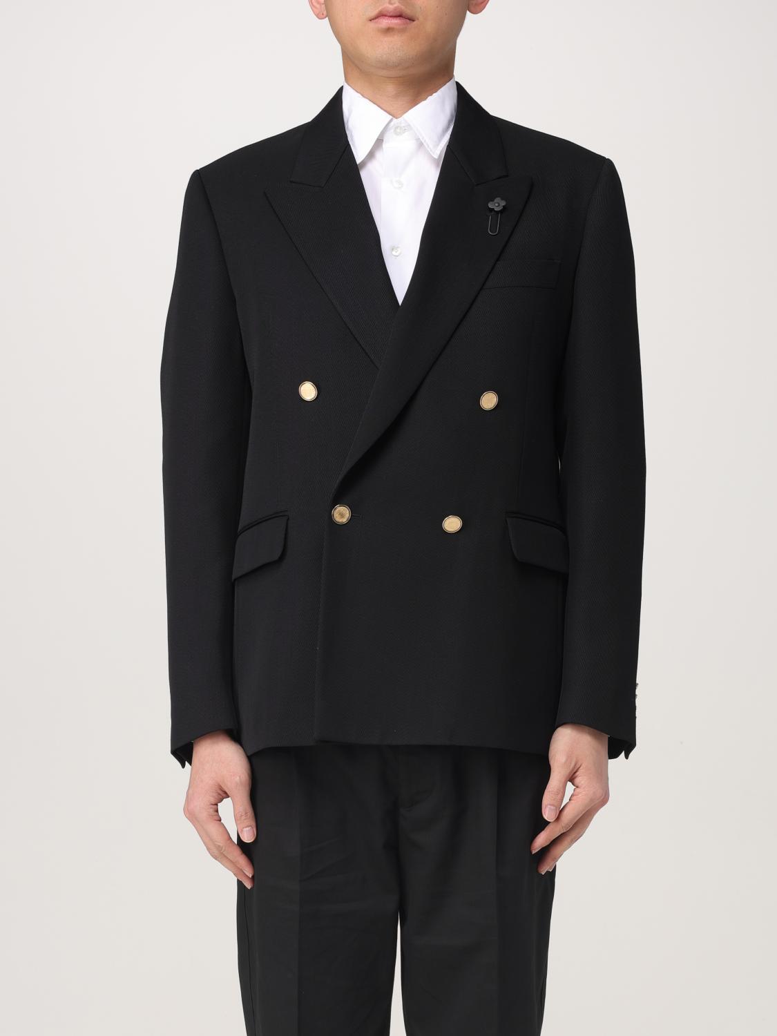 Lardini Blazer  Men Color Black In Black