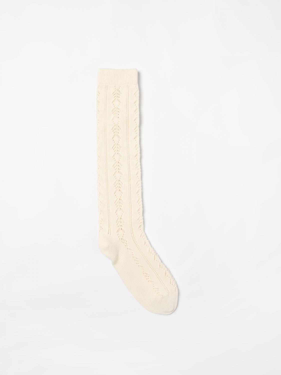 Valentino Socks Garavani Men Color Yellow Cream In White