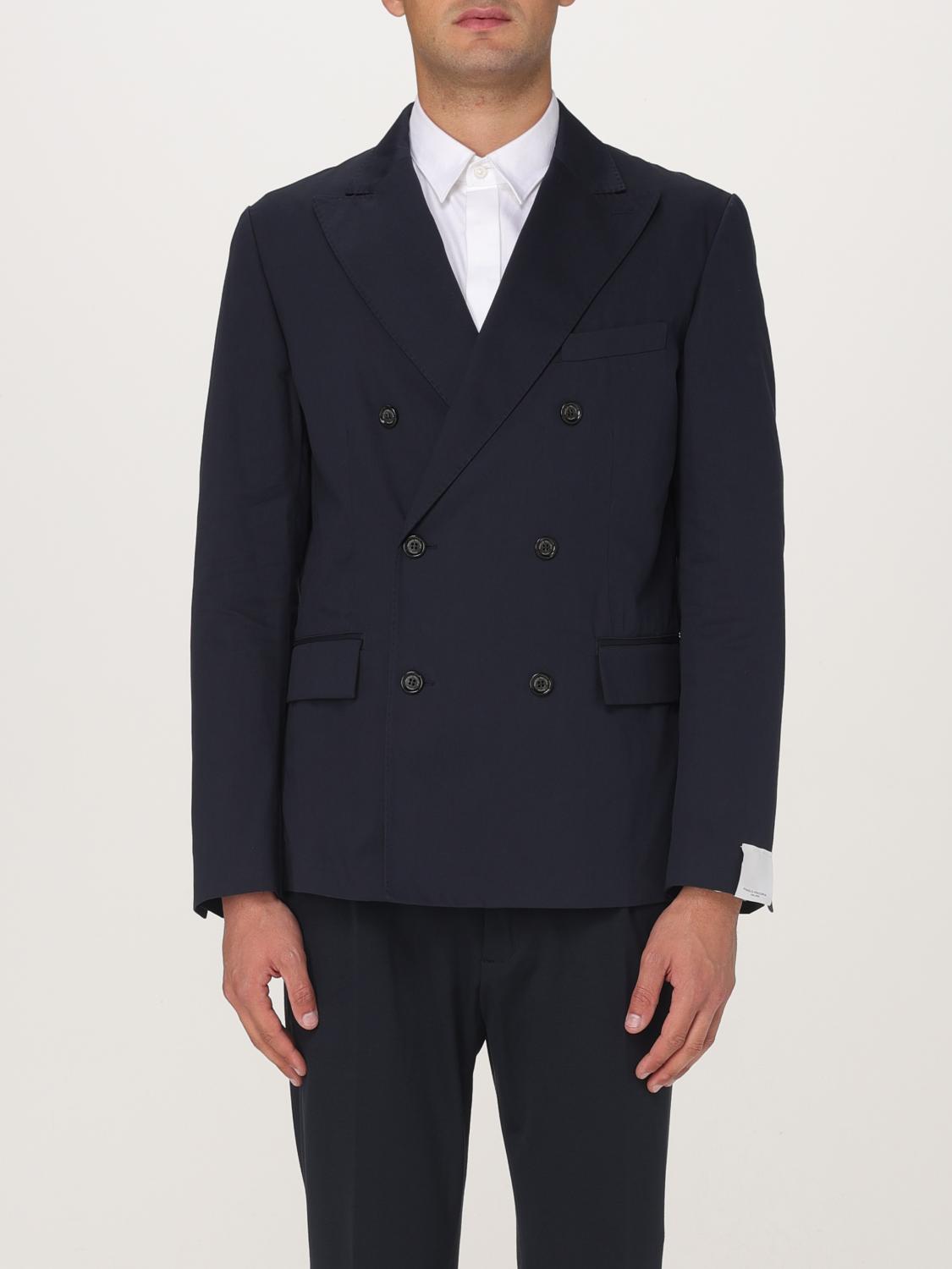 Paolo Pecora Blazer Men Color Blue In Blue