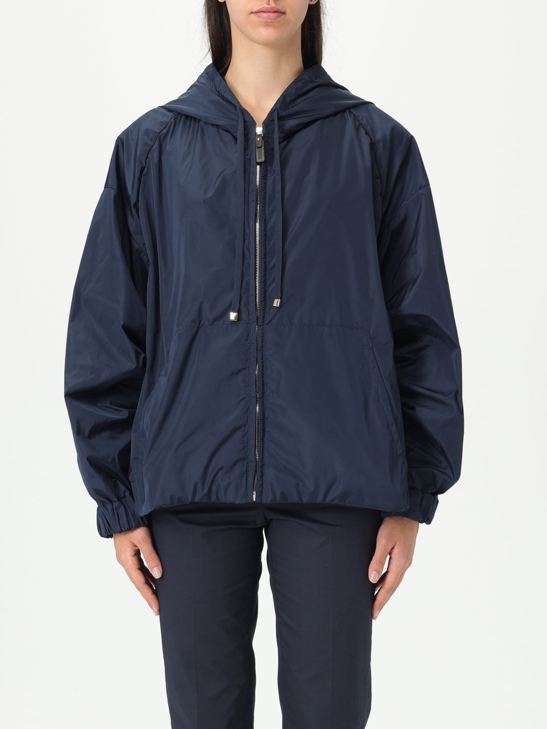 'S MAX MARA JACKET 'S MAX MARA WOMAN COLOR BLUE G67712009