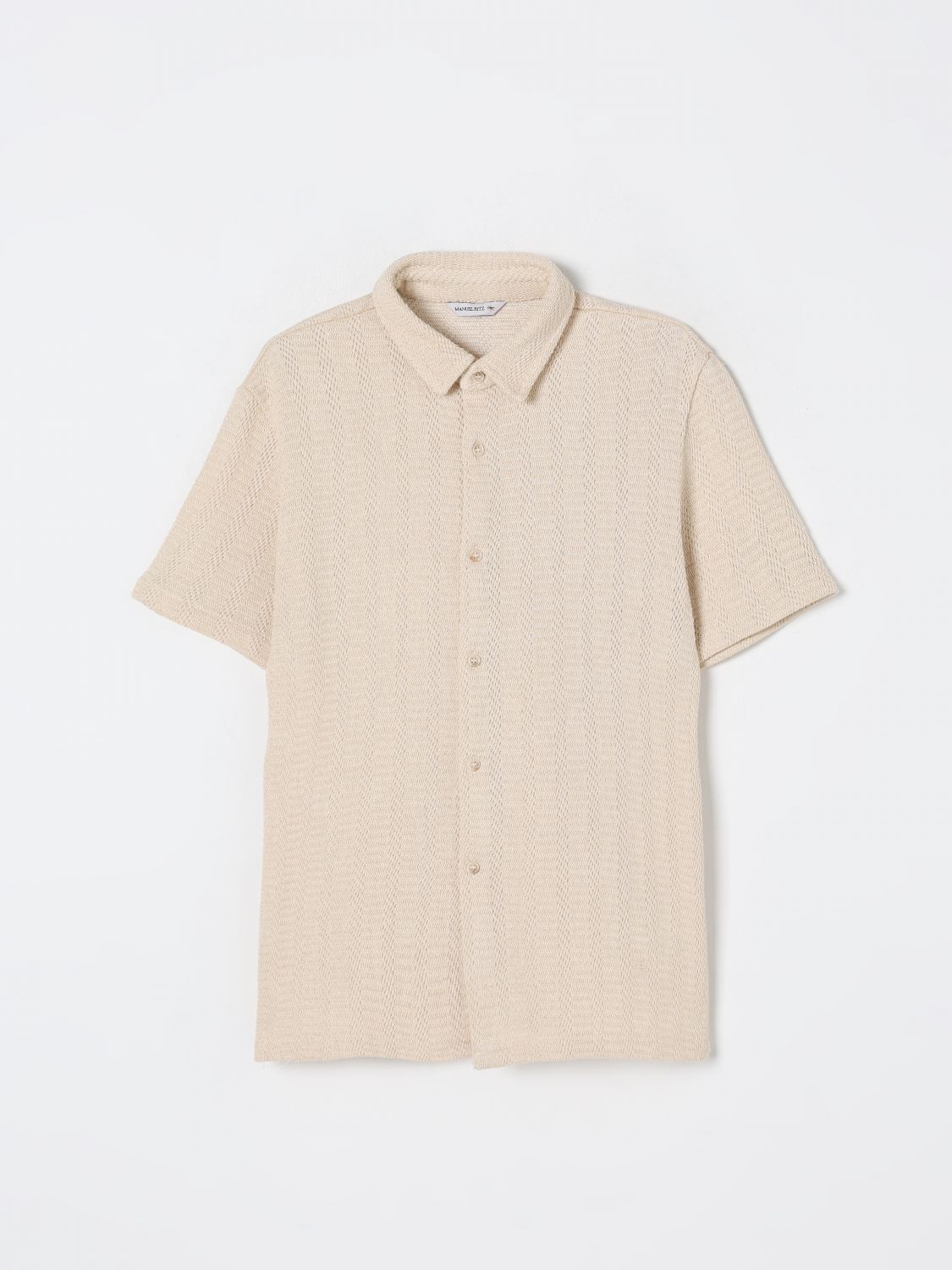 Manuel Ritz Shirt Kids Color Beige In Beige