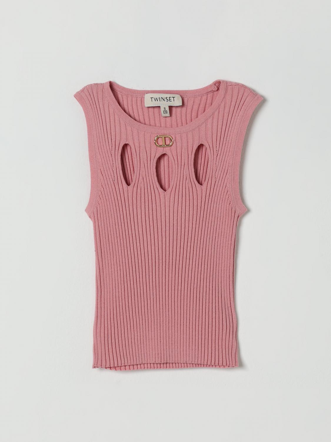 Twinset Top Kids Color Pink