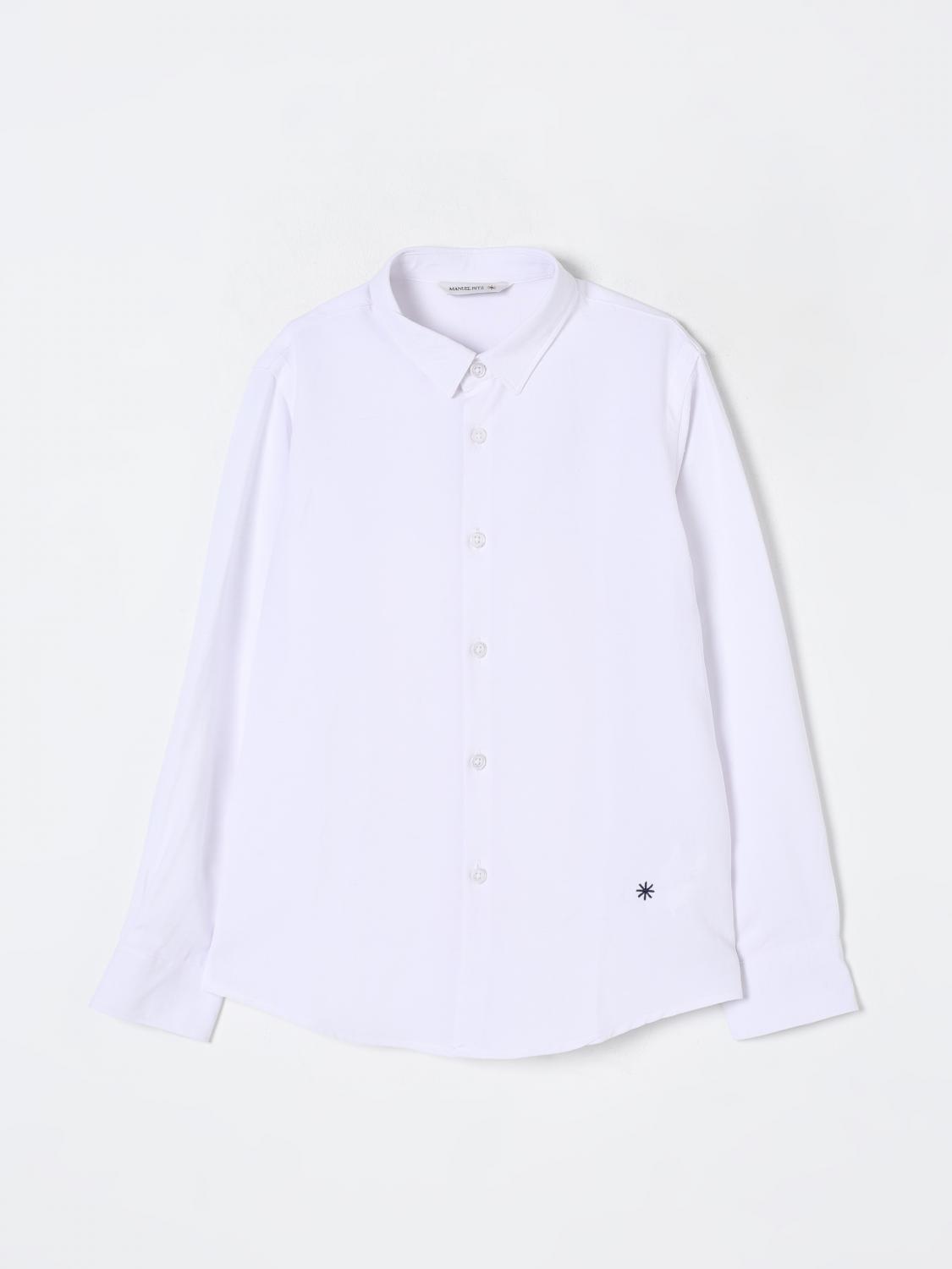 Manuel Ritz Shirt Kids Color White In White