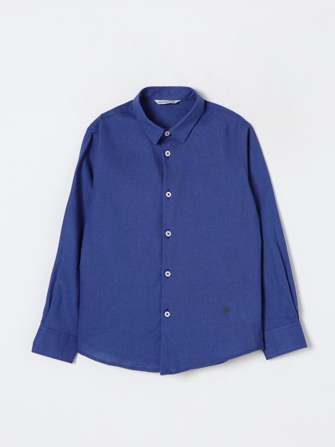 Manuel Ritz Shirt Kids Color Blue In Blue