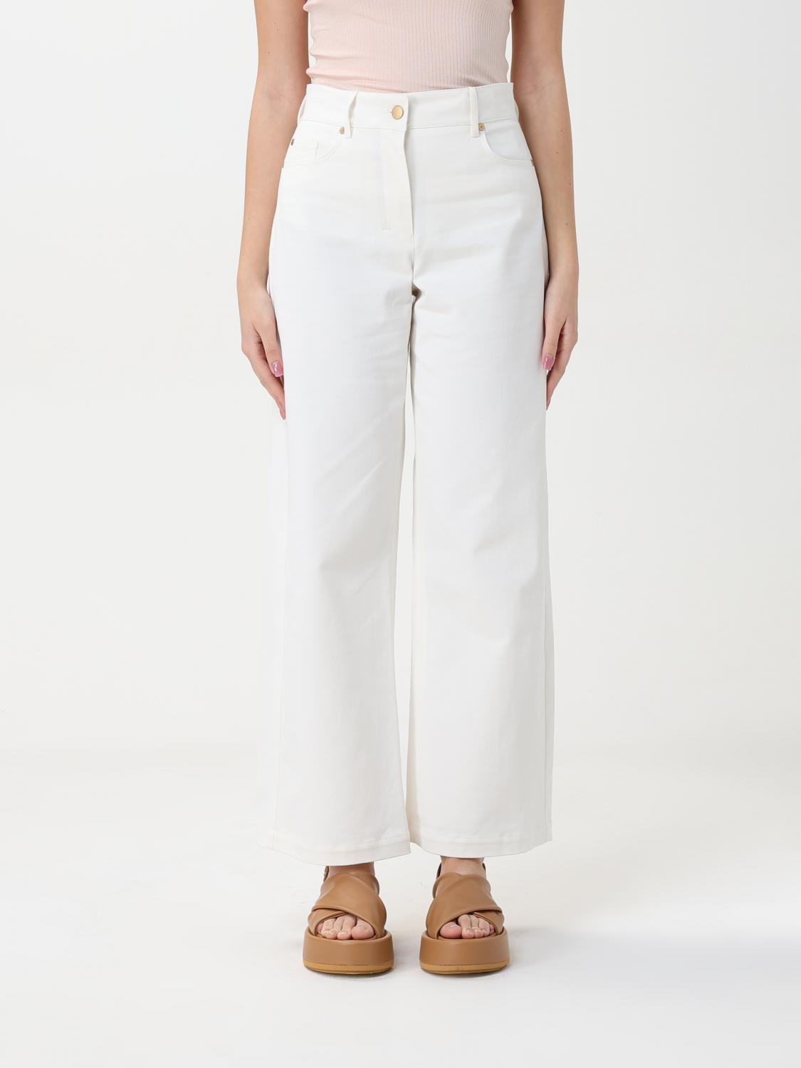 's Max Mara Jeans Woman Color White In White