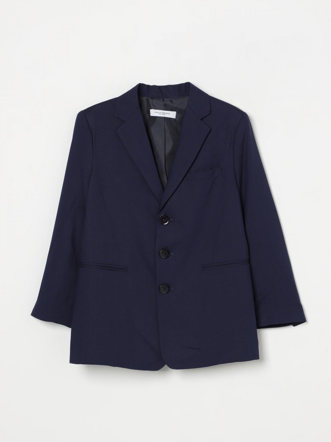 PAOLO PECORA Jacke Kinder Farbe Blau