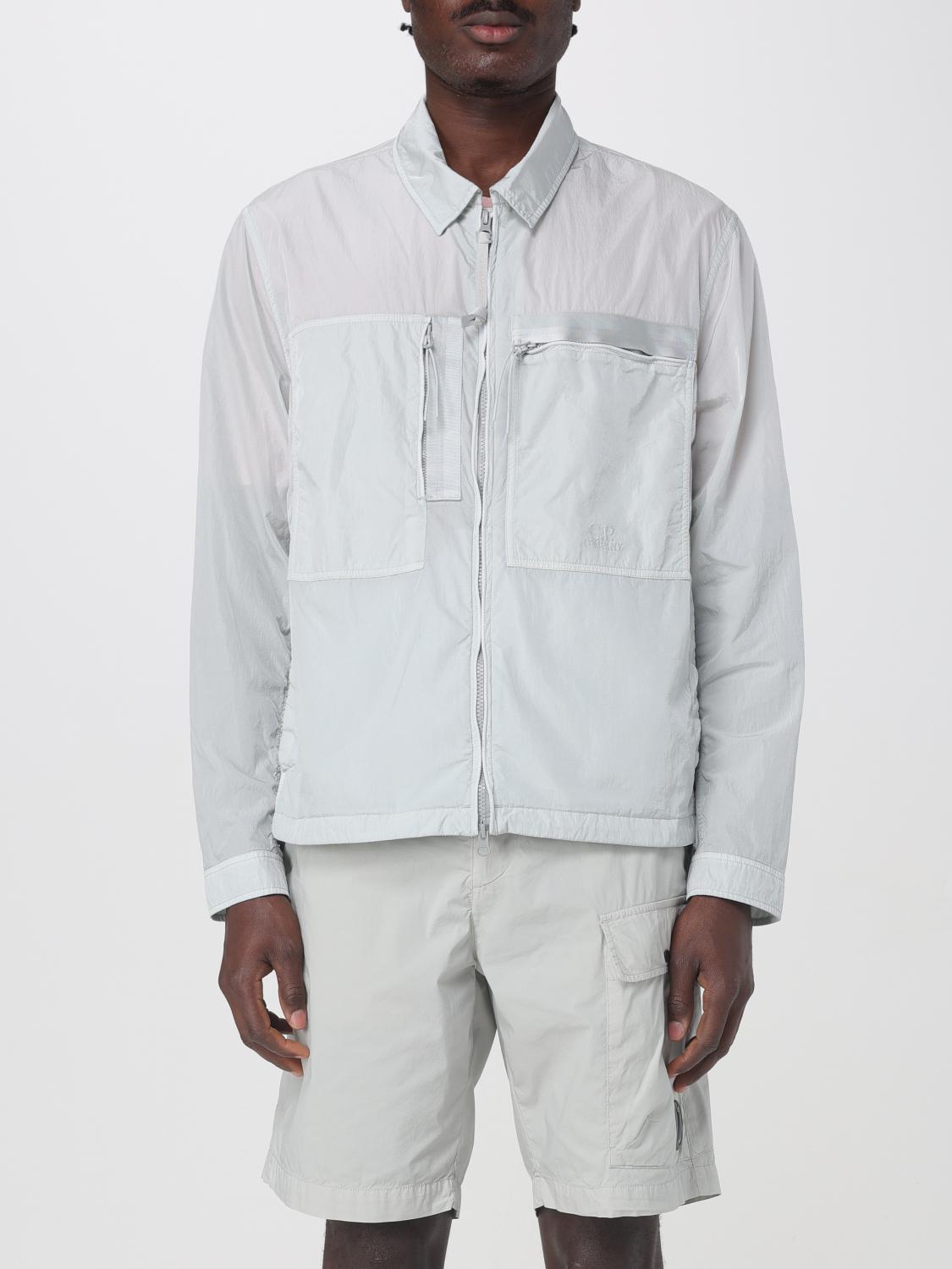 C.p. Company Jacket C. P. Company Men Color Grey In Grey