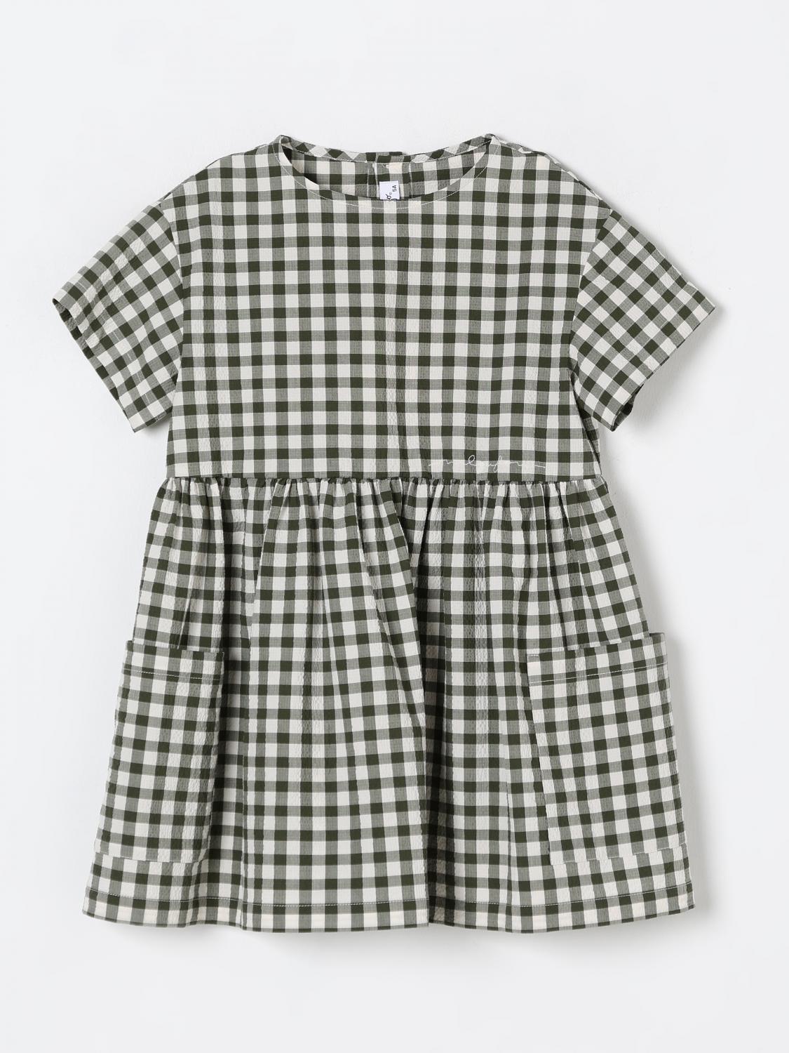 IL GUFO Kleid Kinder Farbe Grün