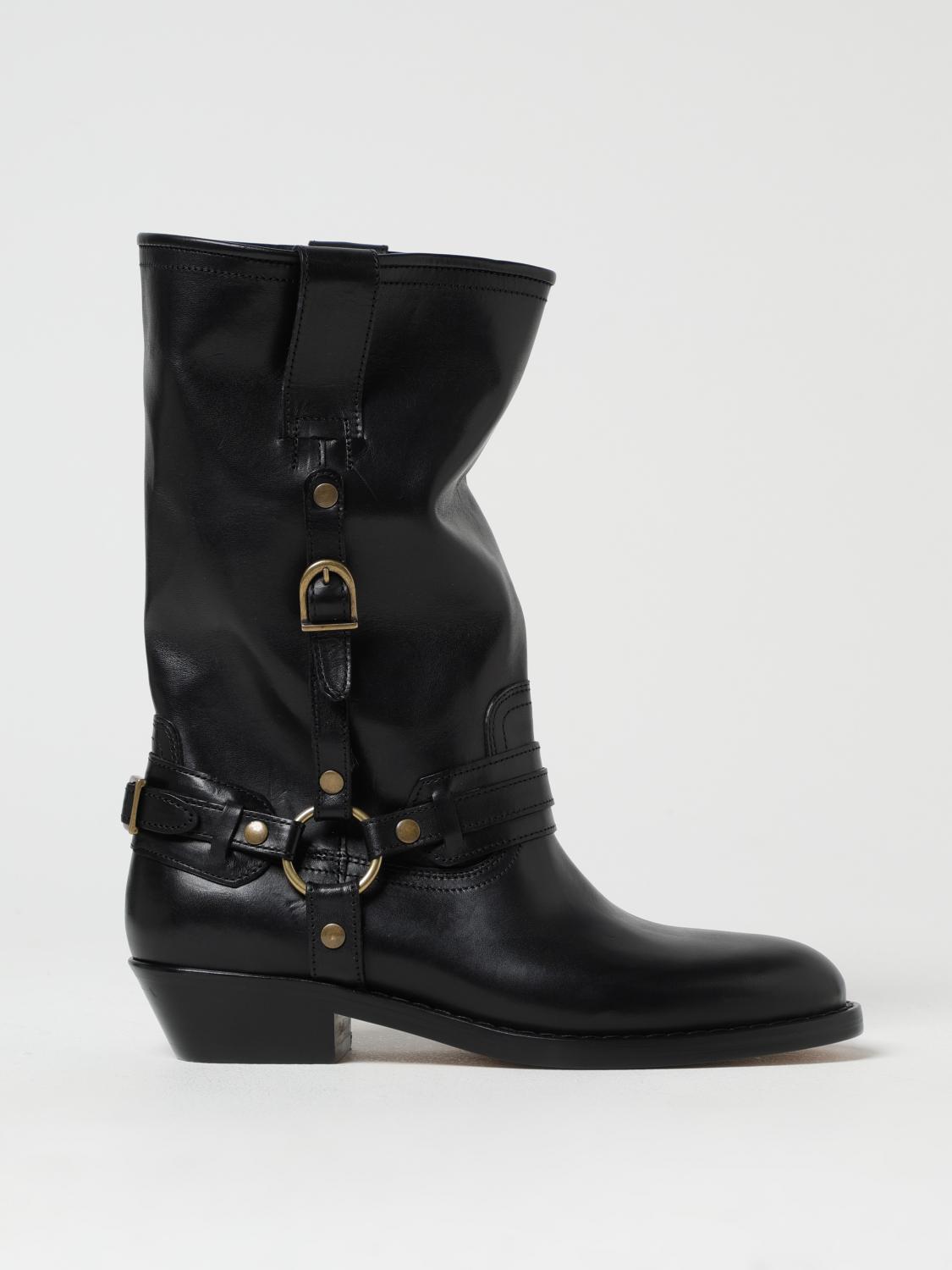 ISABEL MARANT ÉTOILE BOOTS ISABEL MARANT ETOILE WOMAN COLOR BLACK G67921002