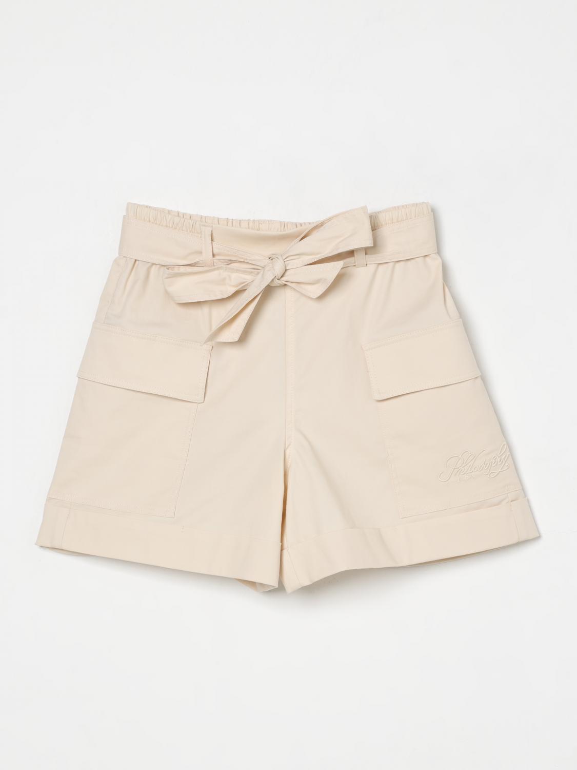Philosophy Di Lorenzo Serafini Short Kids Color White In White